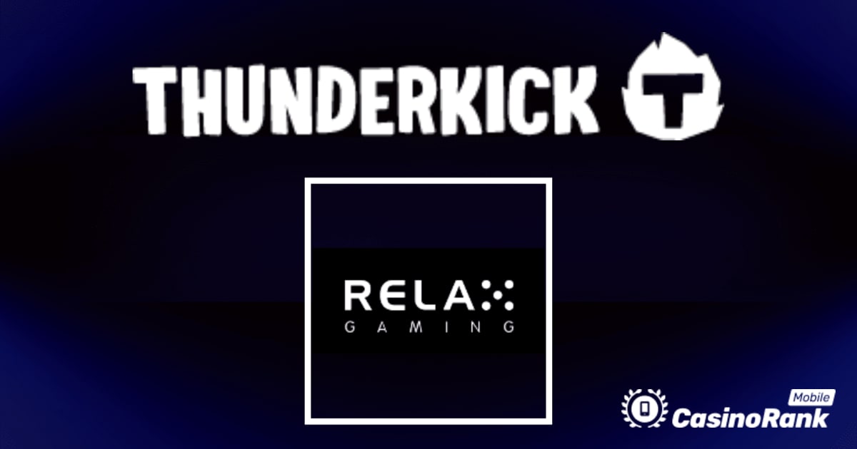 Thunderkick liittyy jatkuvasti laajenevaan Relax Studioon